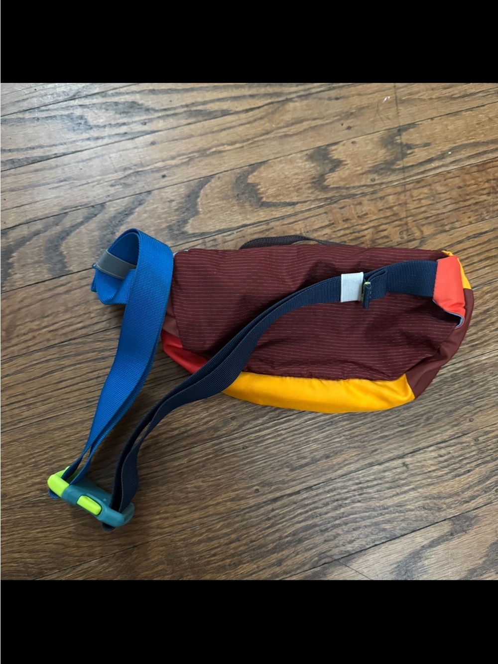 Cotopaxi Multicolor Teal, Red & Yellow Kapai 1.5 L Del Dia Hip Pack EUC - Picture 3 of 4